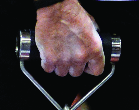 Crushing - open hand