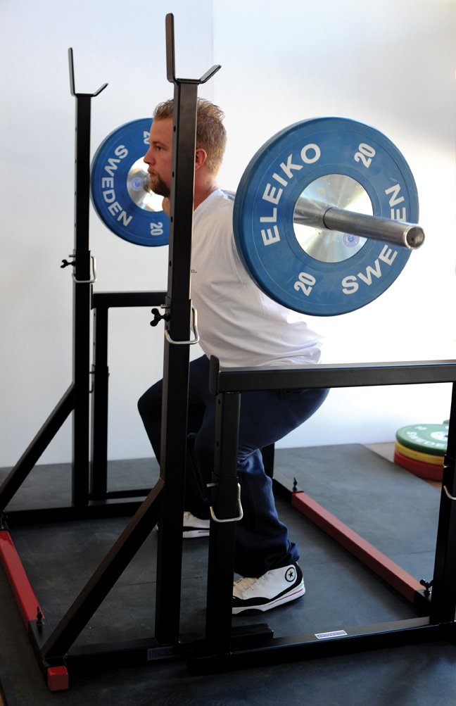 Squatting setup