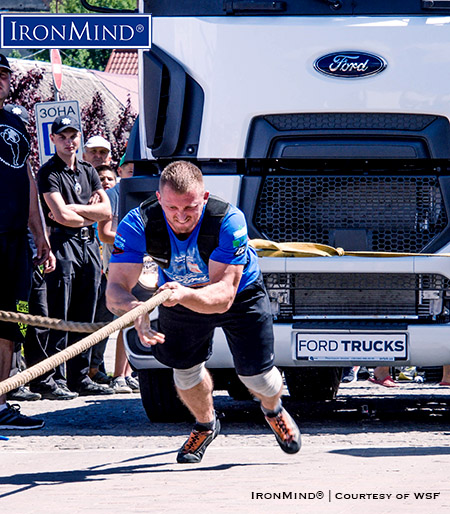 Oleksandr Kochergin Wins WSF -110 kg Strongman Worlds