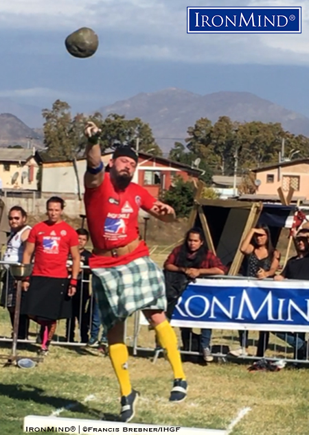 Eddie Brown Wins Inaugural IHGF Chilean Highland Games
