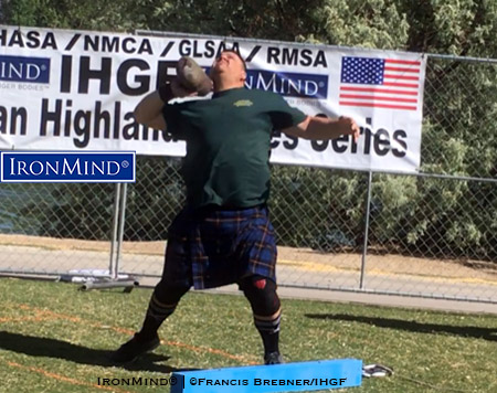 Lillie Lights Up Las Vegas Highland Games