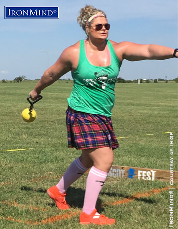 Olivia Tyler Wins Women’s Highland Games World Championships, Corey Summers Wins IHGF Qualifier