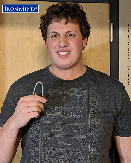 Jamal Salaymeh Certifies on the IronMind Red Nail