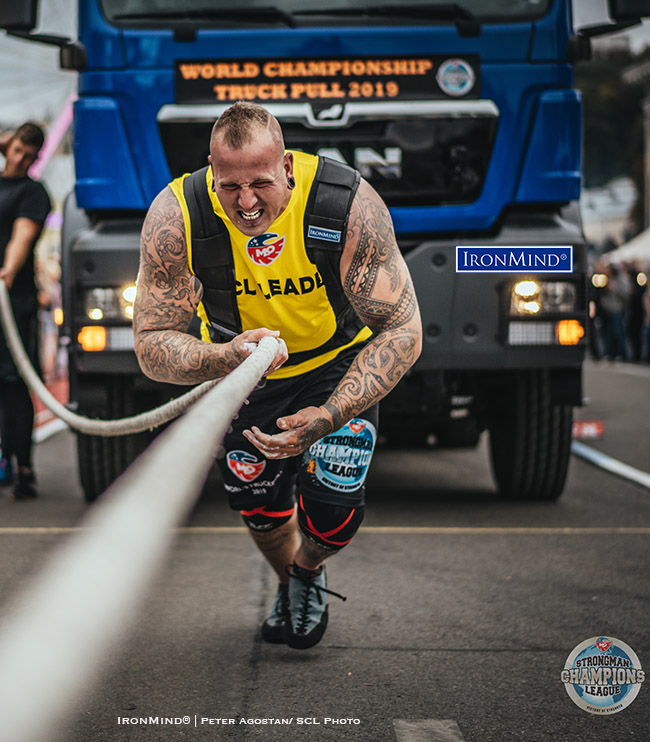 Kelvin de Ruiter Defends SCL World Truck Pull Championships Title