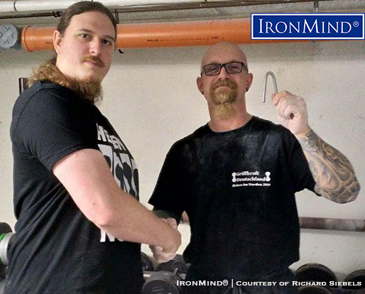Richard Siebels Certifies on the IronMind Red Nail