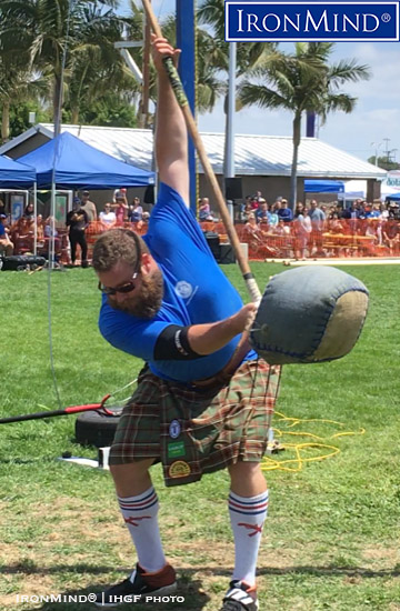 Spencer Tyler Breaks World Record at Costa Mesa Highland Games
