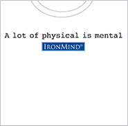 A lot of physical is mental