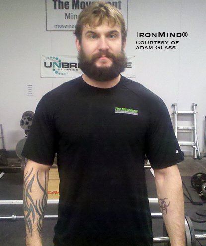 Adam Glass told IronMind that certifying on the Captains of Crush No. 3 gripper was his &ldquo;#1 goal for 2010.&rdquo;   Congratulations, Adam&mdash;you&rsquo;ve succeeded!  IronMind&reg; | Courtesy of Adam Glass.