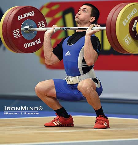 Ivalyo Filev gets under 163 kg on his second attempt in the clean and jerk. IronMind® | Randall J. Strossen photo Ivalyo Filev gets under 163 kg on his second attempt in the clean and jerk. IronMind® | Randall J. Strossen photo