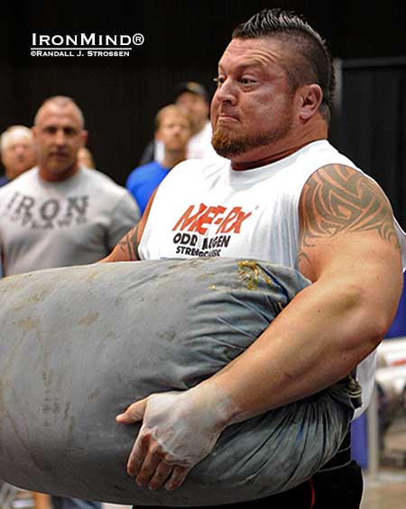 2013 champion Jerry Pritchett will be competing this weekend, ready to defend his strongman title at the Los Angeles FitExpo.  IronMind&reg; | Randall J. Strossen photo