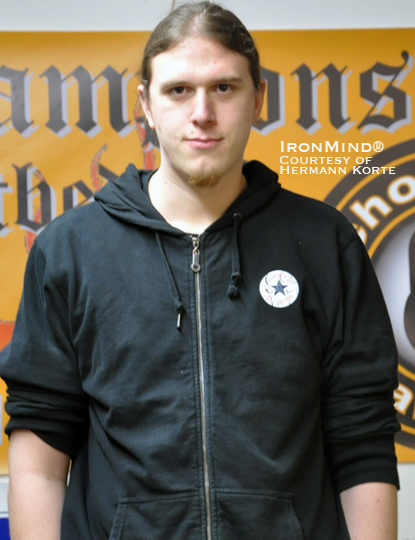 He&rsquo;s a computer science student who gives added meaning to digital power: Simon Mahalsky has just been certified on the No. 3 Captains of Crush Gripper.  IronMind&reg; | Courtesy of Hermann Korte/Choice of Champions.